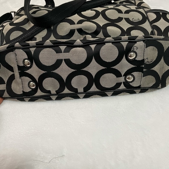 Coach Signature Monogram Diaper Bag - Picture 6 of 11